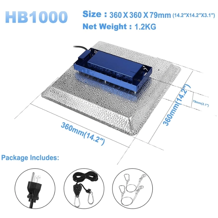 High Ppfd Plant LED Grow Light 100W Lm301h Quantum Board